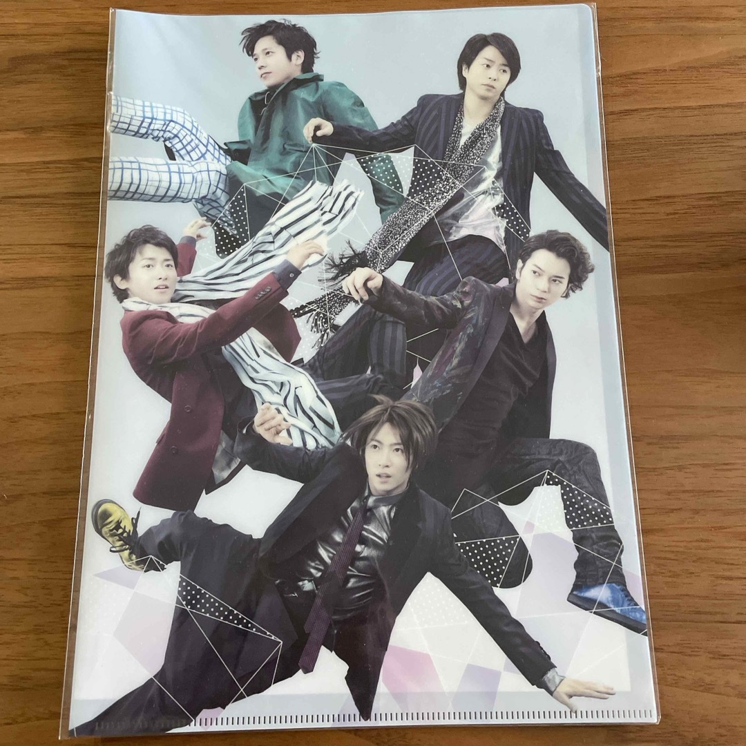 嵐(アラシ)の嵐のライブグッズ　クリアファイル2014 エンタメ/ホビーのタレントグッズ(アイドルグッズ)の商品写真