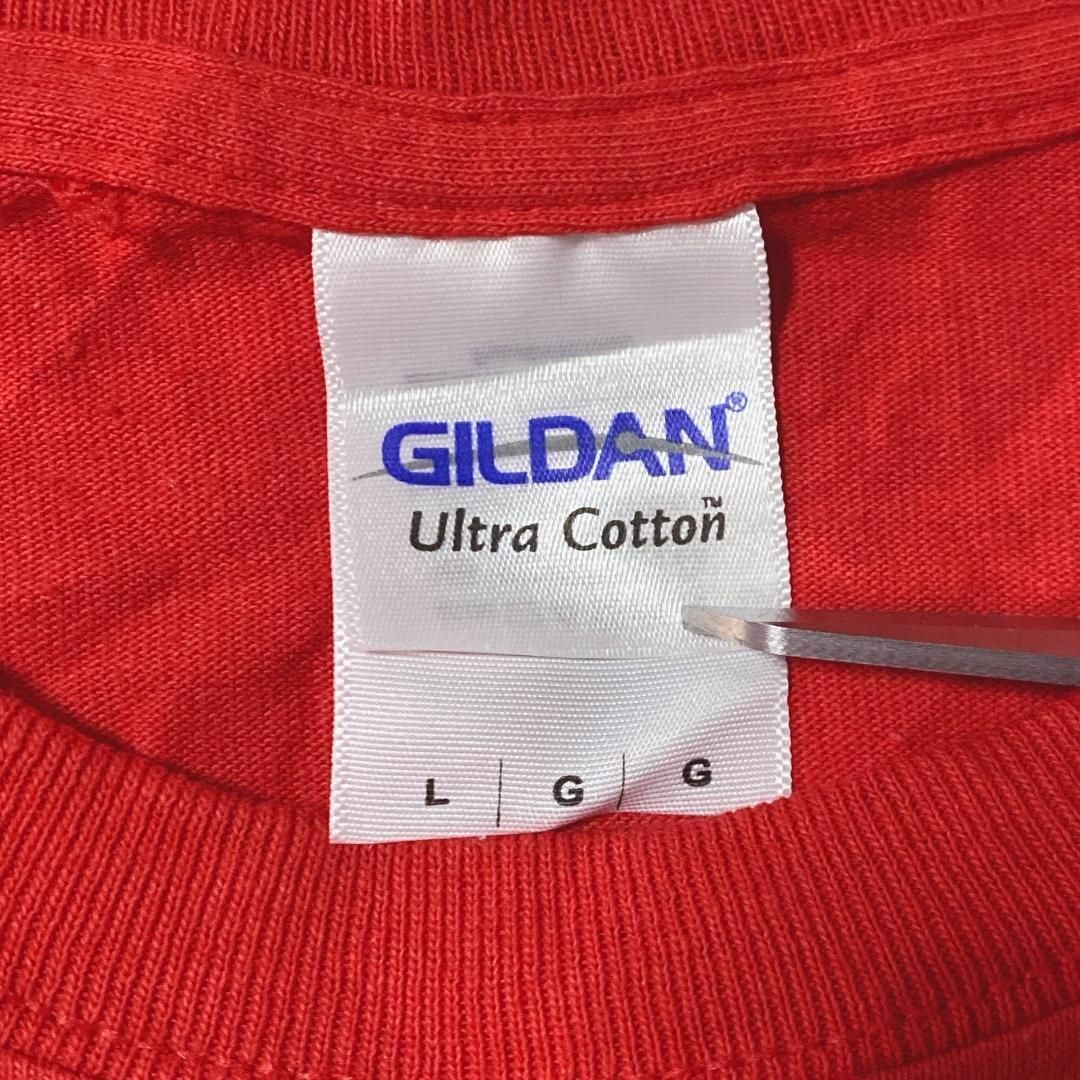 GILDAN(ギルタン)のGILDAN 半袖Tシャツ ミルウォーキー US企業 工具 レッド ax4 メンズのトップス(Tシャツ/カットソー(半袖/袖なし))の商品写真