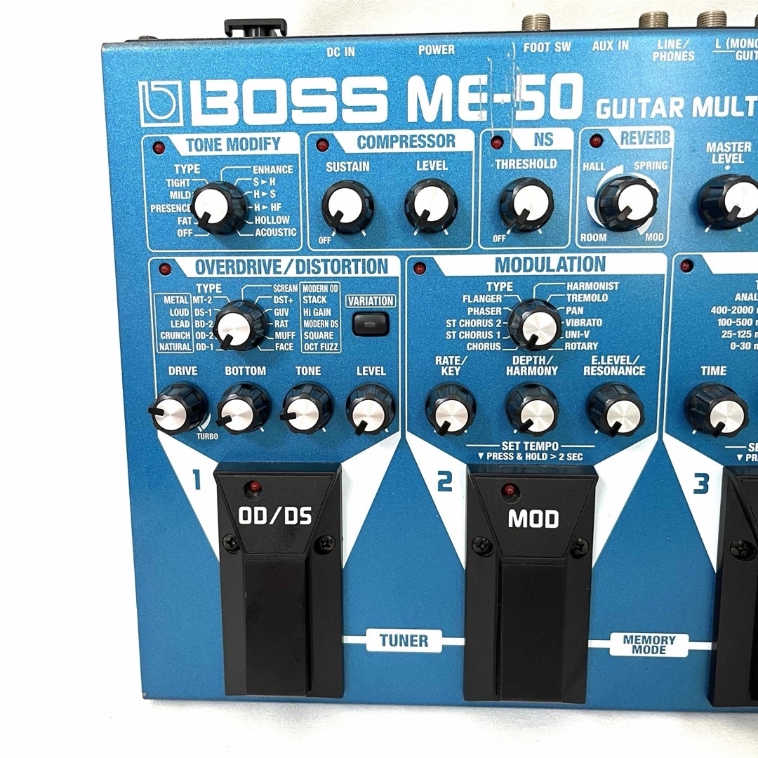 公式の 動作確認済】BOSS MULTIPLE ME-50 マルチエフェクター ボス ギター