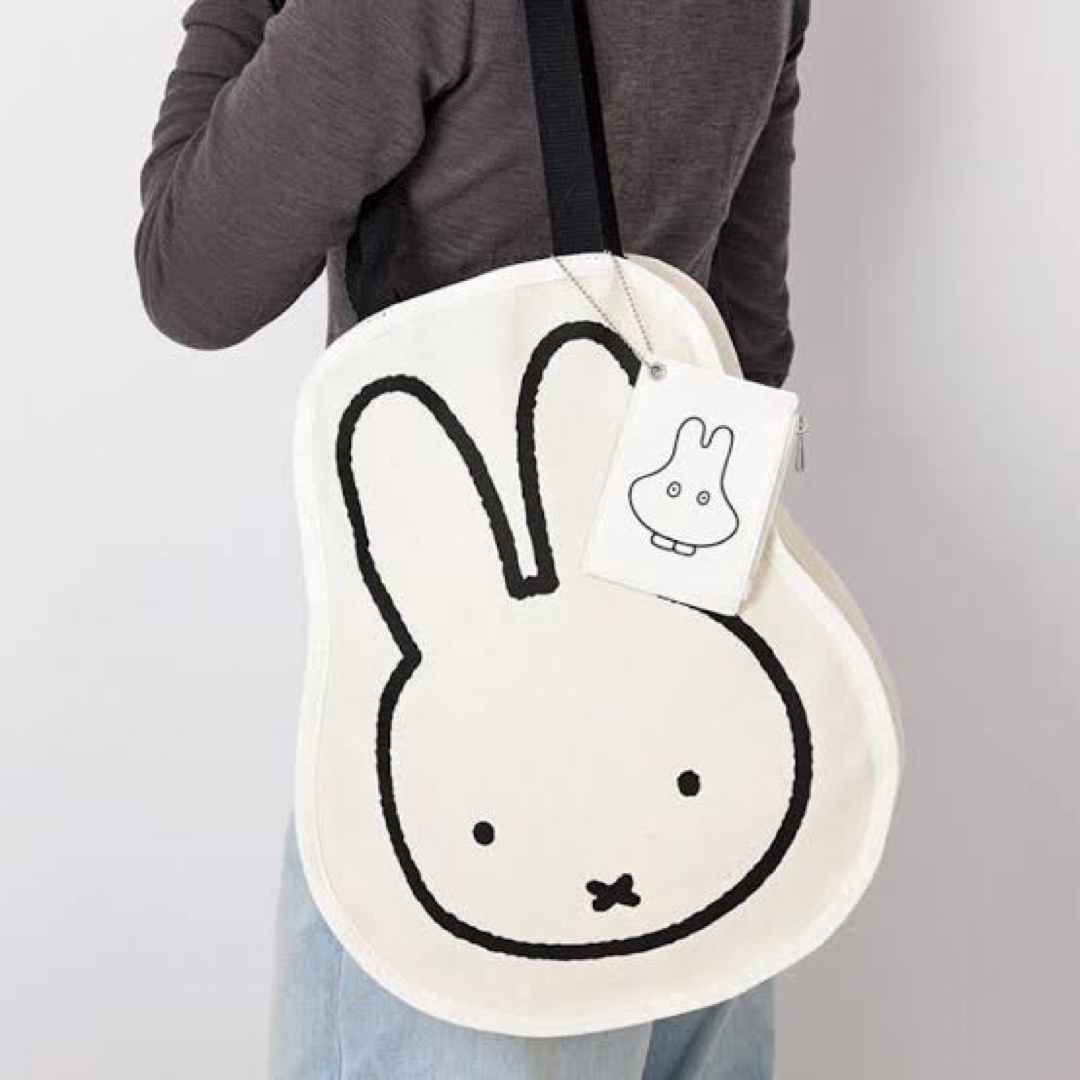 miffy(ミッフィー)のsweet 付録　ミッフィー デイリートートバッグ パスケース　2点セット レディースのバッグ(トートバッグ)の商品写真