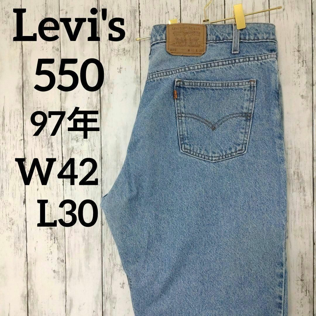 Levi's(リーバイス)の97年リーバイス550オレンジタブデニムパンツジーンズW42L30（927） メンズのパンツ(デニム/ジーンズ)の商品写真