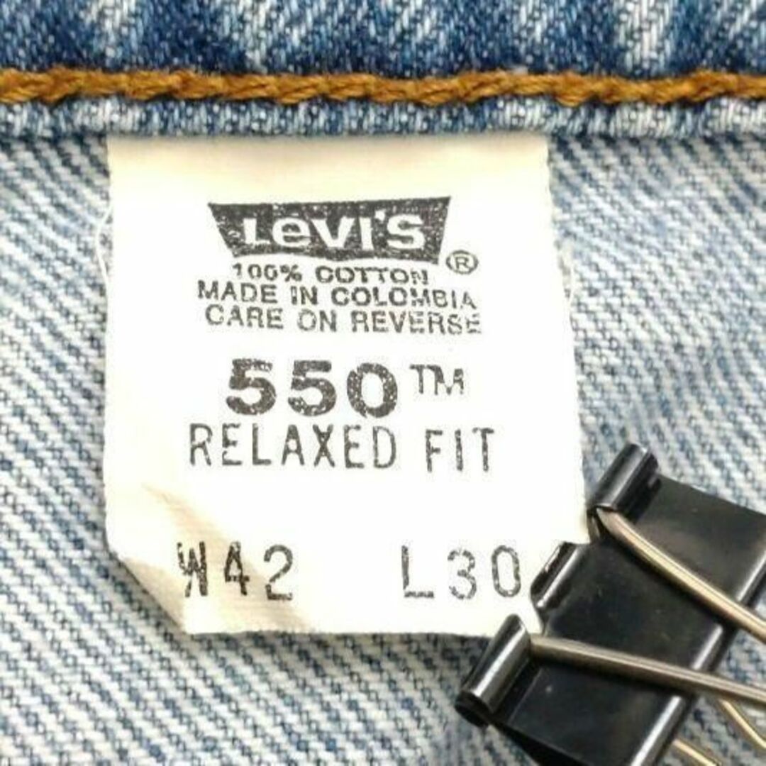 Levi's(リーバイス)の97年リーバイス550オレンジタブデニムパンツジーンズW42L30（927） メンズのパンツ(デニム/ジーンズ)の商品写真