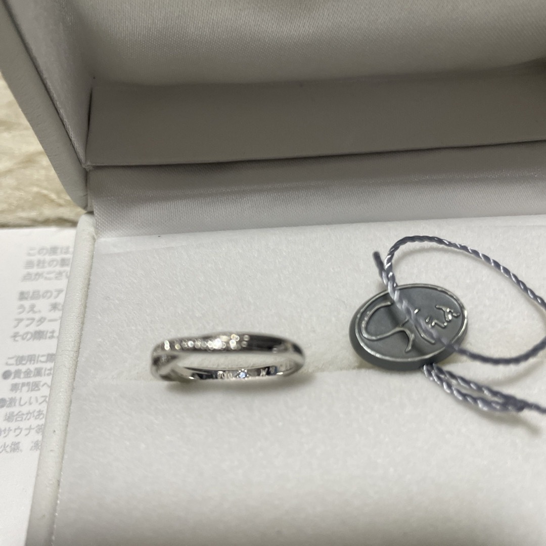 STAR JEWELRY(スタージュエリー)のスタージュエリー⭐︎lovers promise PT950ダイヤリング レディースのアクセサリー(リング(指輪))の商品写真