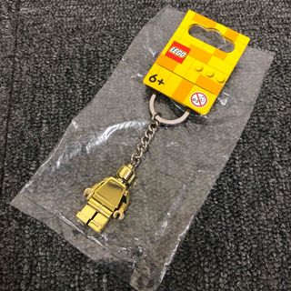 レゴ(Lego)の即決 新品 タグ付き LEGO レゴ ゴールド キーホルダー(キーホルダー)