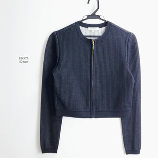 EPOCA - 超美品☆19SS☆EPOCA エポカ 金ジップ ブルゾン ブラック