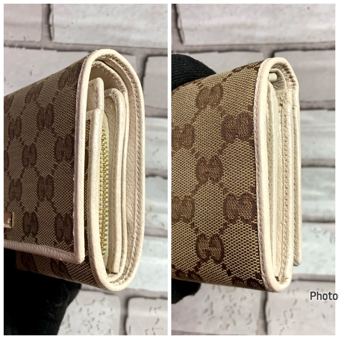 グッチ GUCCI 折財布 GGキャンバス