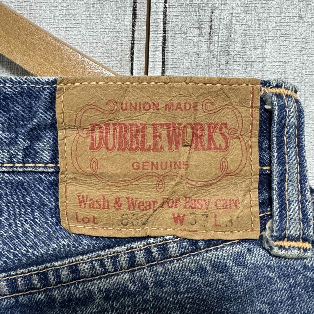 WAREHOUSE(ウエアハウス)のWAREHOUSE×DUBBLE WORKS lot660 セルビッチデニム！ メンズのパンツ(デニム/ジーンズ)の商品写真