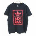 XL★古着 アディダス adidas 半袖 Tシャツ メンズ ビッグロゴ リー…