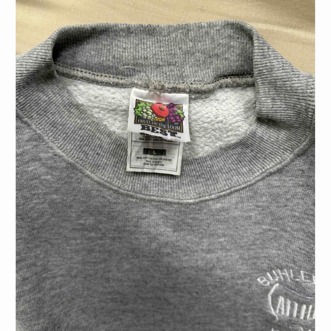 FRUIT OF THE LOOM(フルーツオブザルーム)のFRUIT OF THE LOOM スウェット 古着 グレー メンズのトップス(スウェット)の商品写真