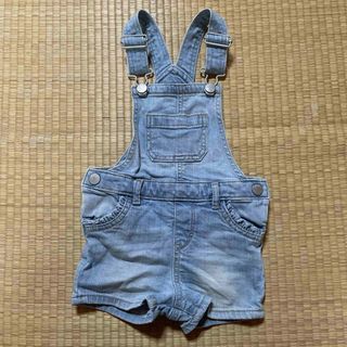 ベビーギャップ(babyGAP)の女の子ショート丈オーバーオール95㎝♡baby Gap(パンツ/スパッツ)