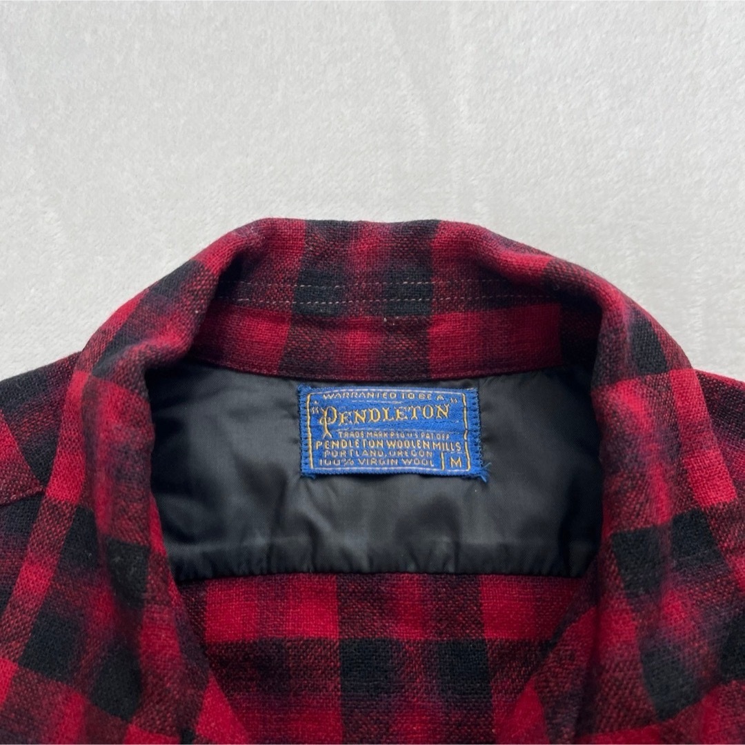 PENDLETON(ペンドルトン)の【VINTAGE】美品 50's PENDLETON オンブレチェック シャツ メンズのトップス(シャツ)の商品写真