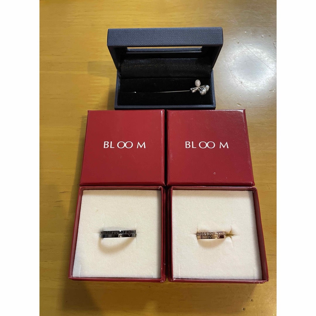 BLOOM(ブルーム)のBLOOM ペアリング　とピンブローチ レディースのアクセサリー(リング(指輪))の商品写真