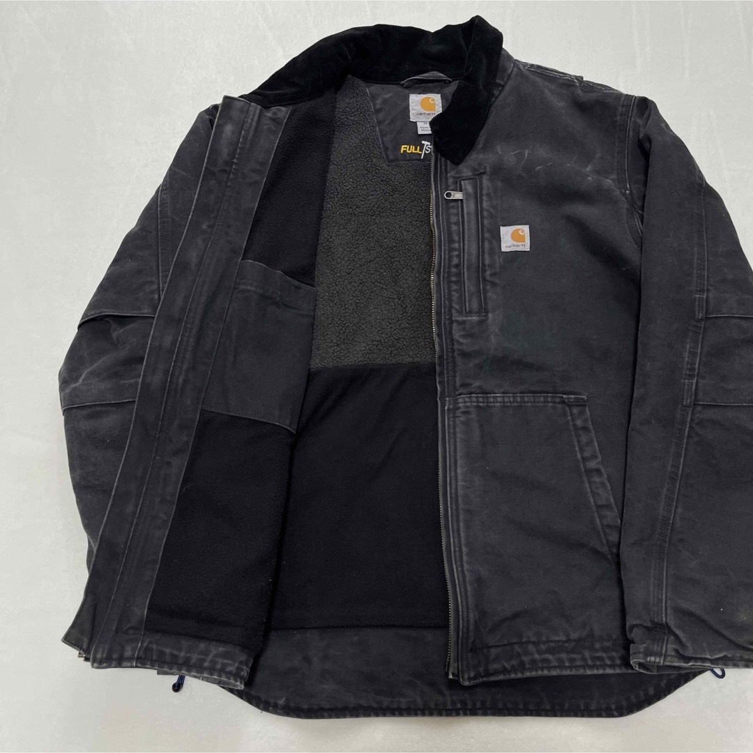 carhartt(カーハート)の【雰囲気系】Carhartt カーハート ブルゾン フェードブラック M メンズのジャケット/アウター(ブルゾン)の商品写真