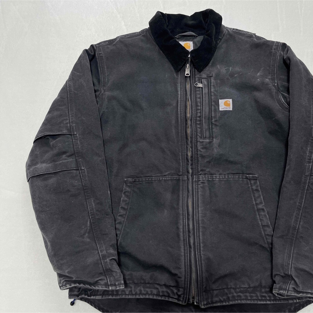 carhartt(カーハート)の【雰囲気系】Carhartt カーハート ブルゾン フェードブラック M メンズのジャケット/アウター(ブルゾン)の商品写真