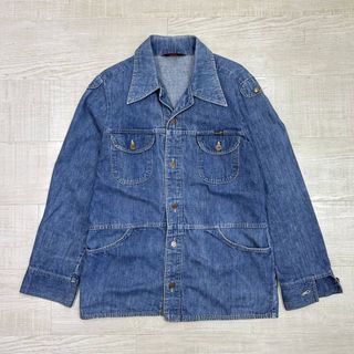 Wrangler - 70s ~ 80s ヴィンテージ ラングラー デニム ブッシュ ジャケット L