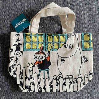 ムーミン(MOOMIN)のムーミン　マチ付きコットンバッグ(トートバッグ)