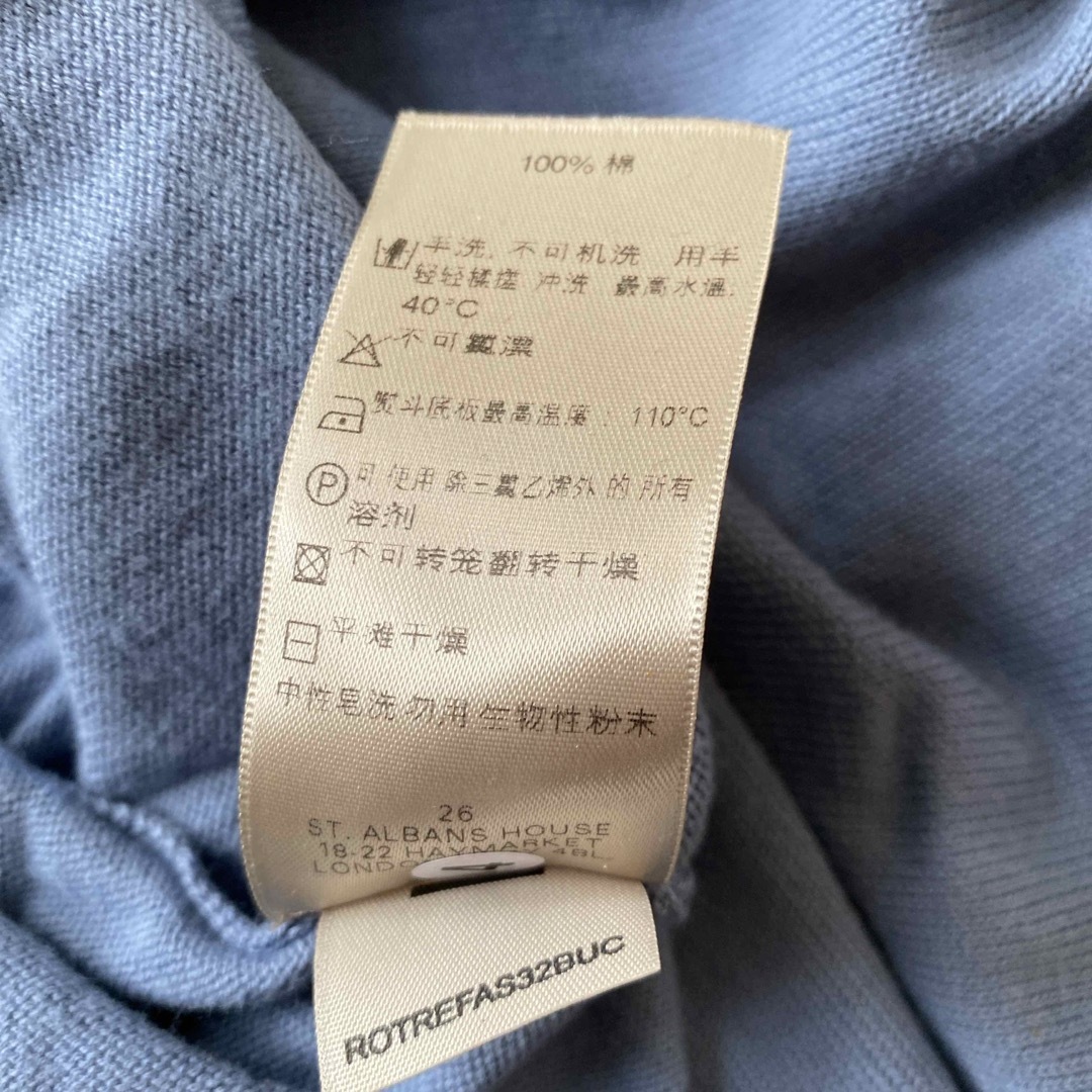BURBERRY(バーバリー)の訳あり　バーバリーロンドン　メンズ　カットソー　春セーター　サイズS メンズのトップス(Tシャツ/カットソー(七分/長袖))の商品写真