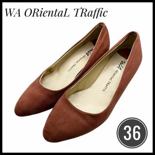 ダブルエーオリエンタルトラフィック(WA ORiental TRaffic)のパンプス　WA ORientaL TRaffic ピンク 22.5 23㎝(ハイヒール/パンプス)