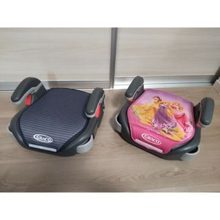 GRACO　ジュニアシート2台セット　男児&女児　グレコ　ディズニー