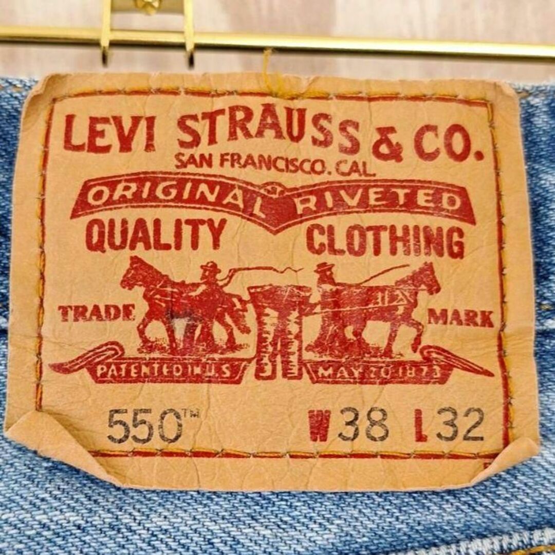 Levi's(リーバイス)のUS古着リーバイス550バギーワイドデニムパンツジーンズW38L32（1002） メンズのパンツ(デニム/ジーンズ)の商品写真