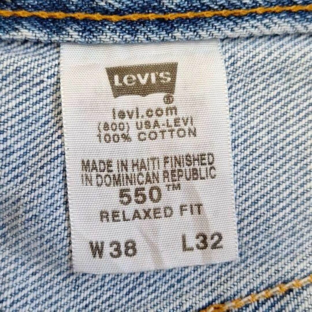Levi's(リーバイス)のUS古着リーバイス550バギーワイドデニムパンツジーンズW38L32（1002） メンズのパンツ(デニム/ジーンズ)の商品写真