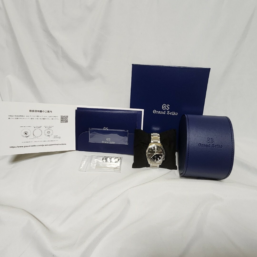 Grand Seiko(グランドセイコー)のグランドセイコー クォーツ 39mm GMT 箱 保証書 メンズの時計(腕時計(アナログ))の商品写真