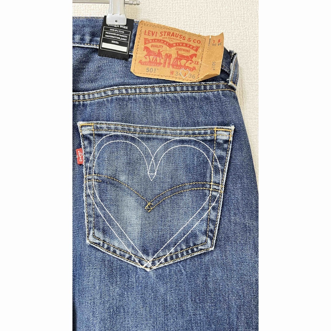 CHRISTIAN DADA(クリスチャンダダ)のBasicks vintage Levi's denim メンズのパンツ(デニム/ジーンズ)の商品写真