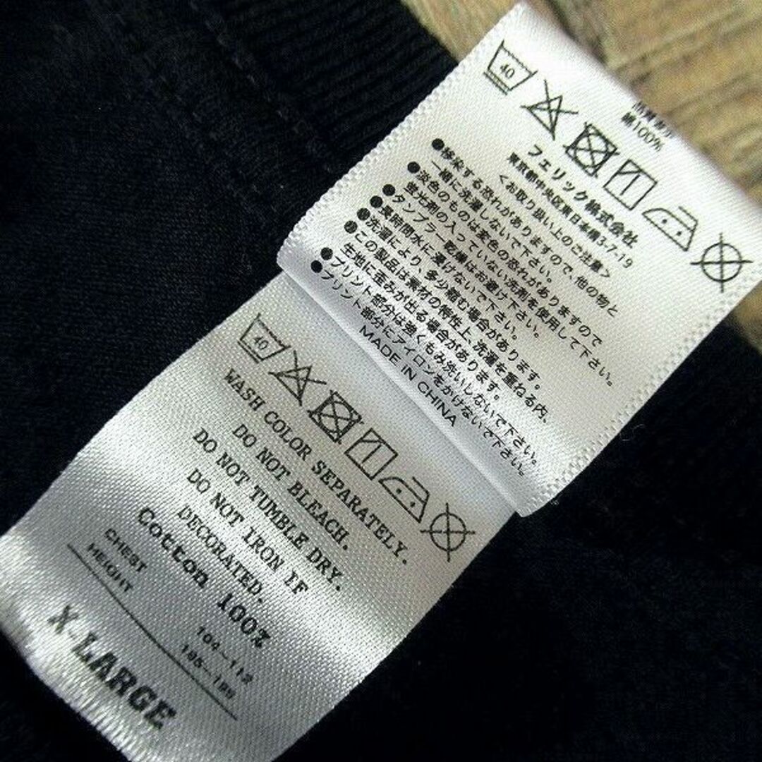 CROSS & STITCH(クロスステッチ)のG② XL CROSS & STITCH デニスロッドマン 半袖 Tシャツ 黒 メンズのトップス(Tシャツ/カットソー(半袖/袖なし))の商品写真