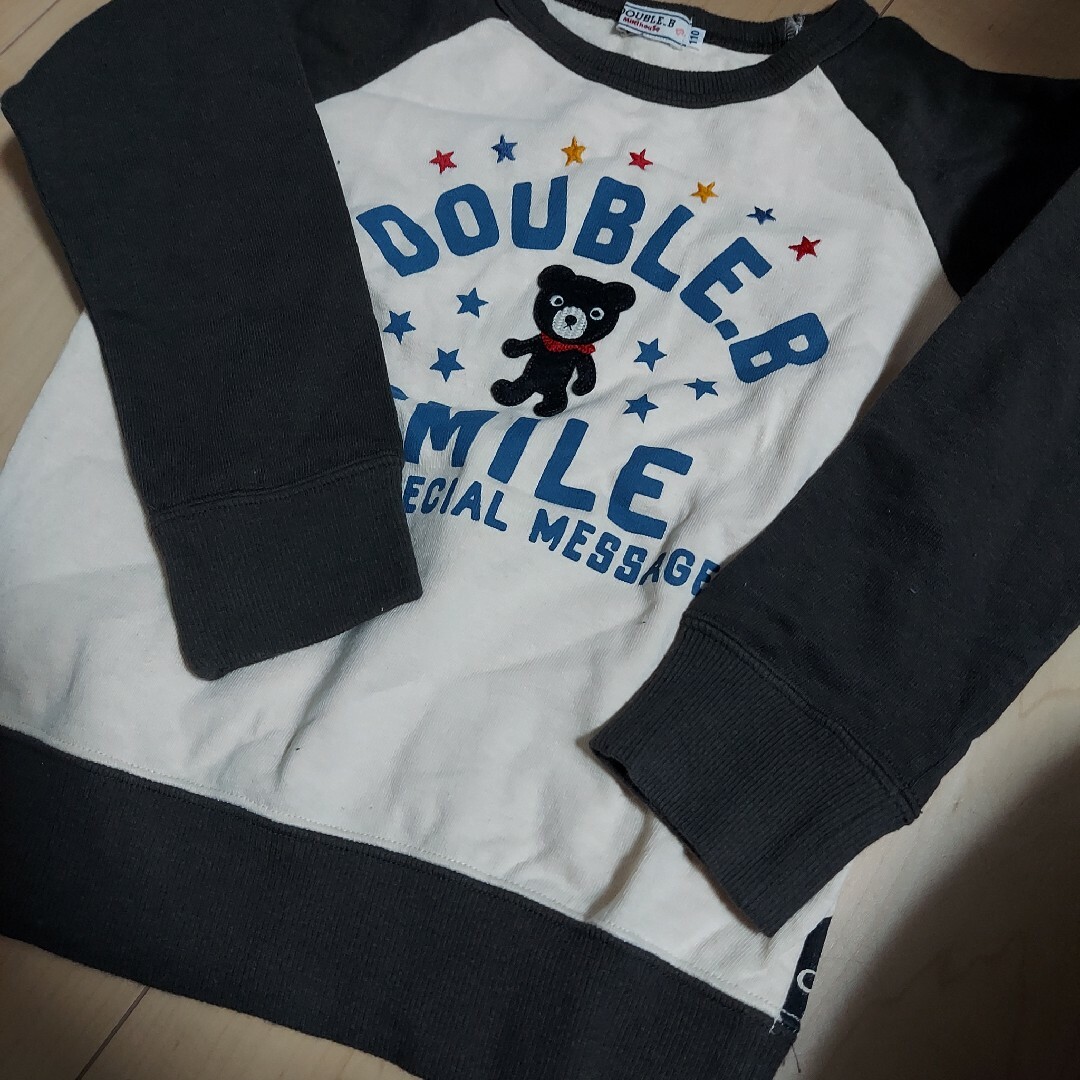 DOUBLE.B(ダブルビー)のトレーナー キッズ/ベビー/マタニティのキッズ服男の子用(90cm~)(その他)の商品写真