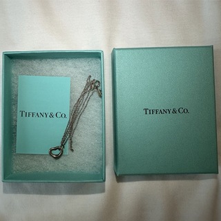 ティファニー(Tiffany & Co.)のTIFFANY＆Co ネックレス ペンダント アクセサリー オープンハート シル(ネックレス)