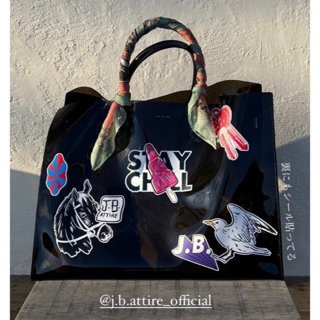 Ron Herman(ロンハーマン)のジェービーアタイア J.B. ATTIRE  Paris bag パリバッグ レディースのバッグ(トートバッグ)の商品写真