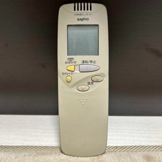 サンヨー(SANYO)の管理NO.SE6 SANYO エアコンリモコン RCS-EB4 サンヨー(その他)