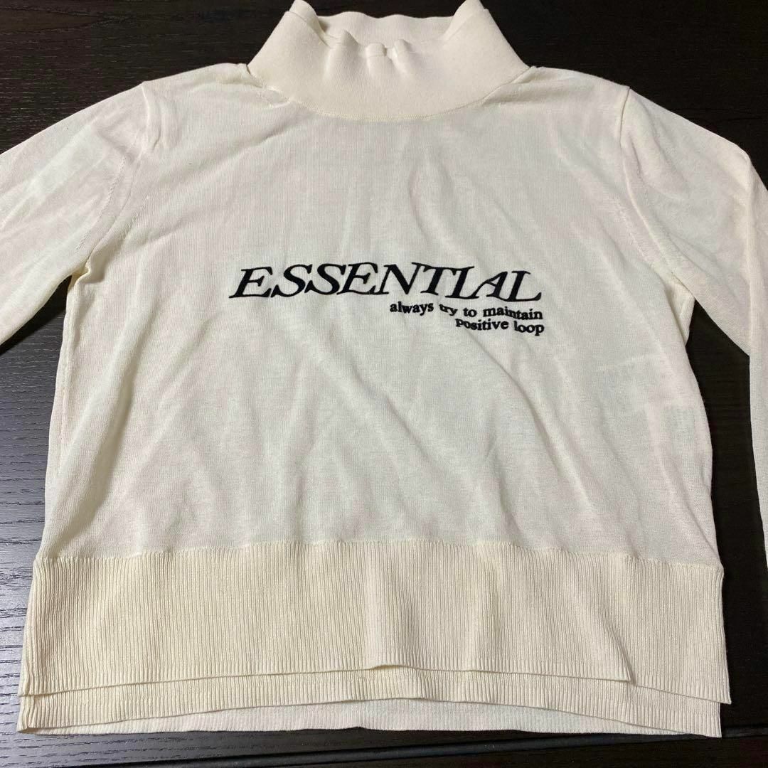 DOUBLE STANDARD CLOTHING(ダブルスタンダードクロージング)のダブルスタンダードクロージング essential リブハイネック トップス S レディースのトップス(ニット/セーター)の商品写真