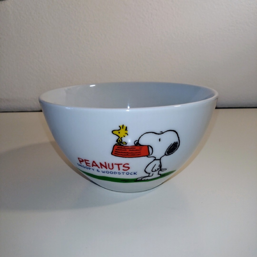 SNOOPY(スヌーピー)のpeanuts スヌーピー ボウル1枚 皿2枚セット インテリア/住まい/日用品のキッチン/食器(食器)の商品写真