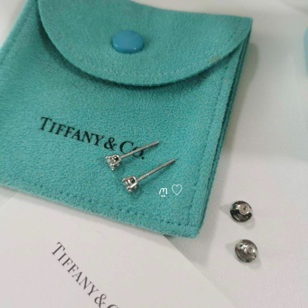 Tiffany & Co.(ティファニー)のティファニー　ソリティアダイヤモンドスタッドピアス　0.22ct　プラチナ レディースのアクセサリー(ピアス)の商品写真