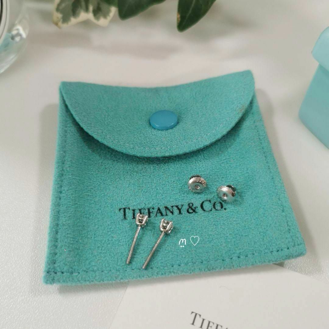 Tiffany & Co.(ティファニー)のティファニー　ソリティアダイヤモンドスタッドピアス　0.22ct　プラチナ レディースのアクセサリー(ピアス)の商品写真