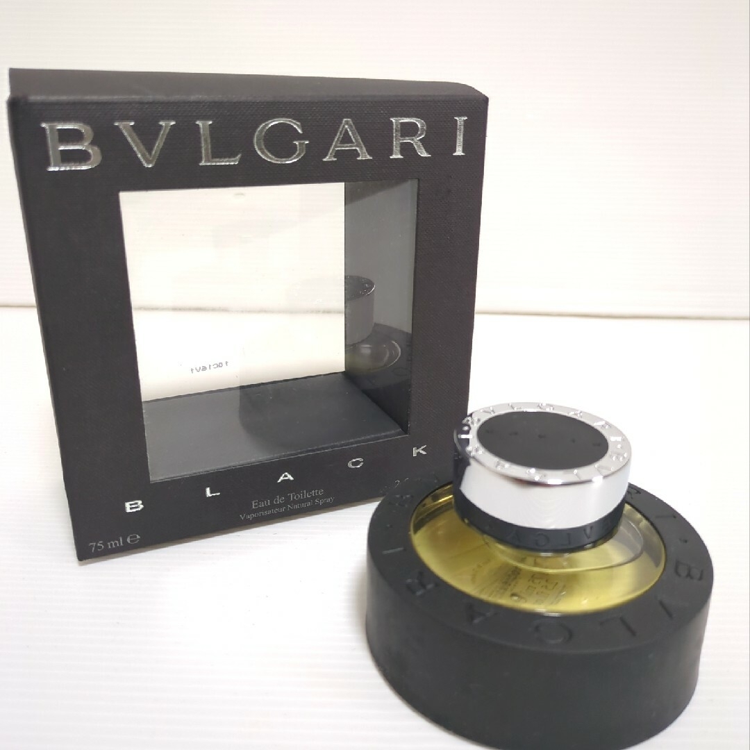 BVLGARI(ブルガリ)の【廃盤・希少】ほぼ未使用 ブルガリ ブラック 75ml オードトワレ 送料無料 コスメ/美容の香水(香水(男性用))の商品写真