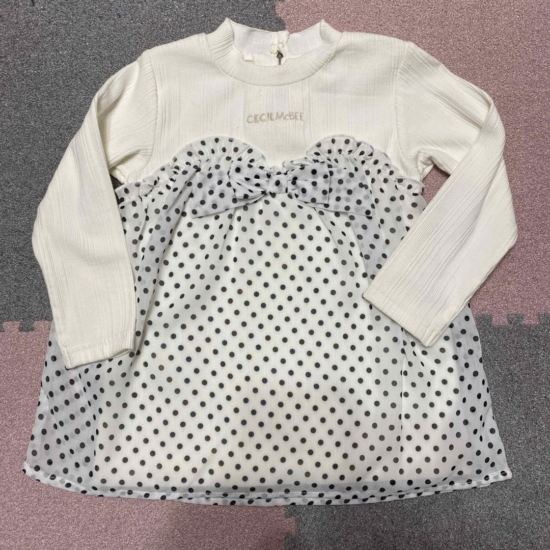 CECIL McBEE(セシルマクビー)のCECIL Mc BEE 新品 キッズ/ベビー/マタニティのキッズ服女の子用(90cm~)(Tシャツ/カットソー)の商品写真