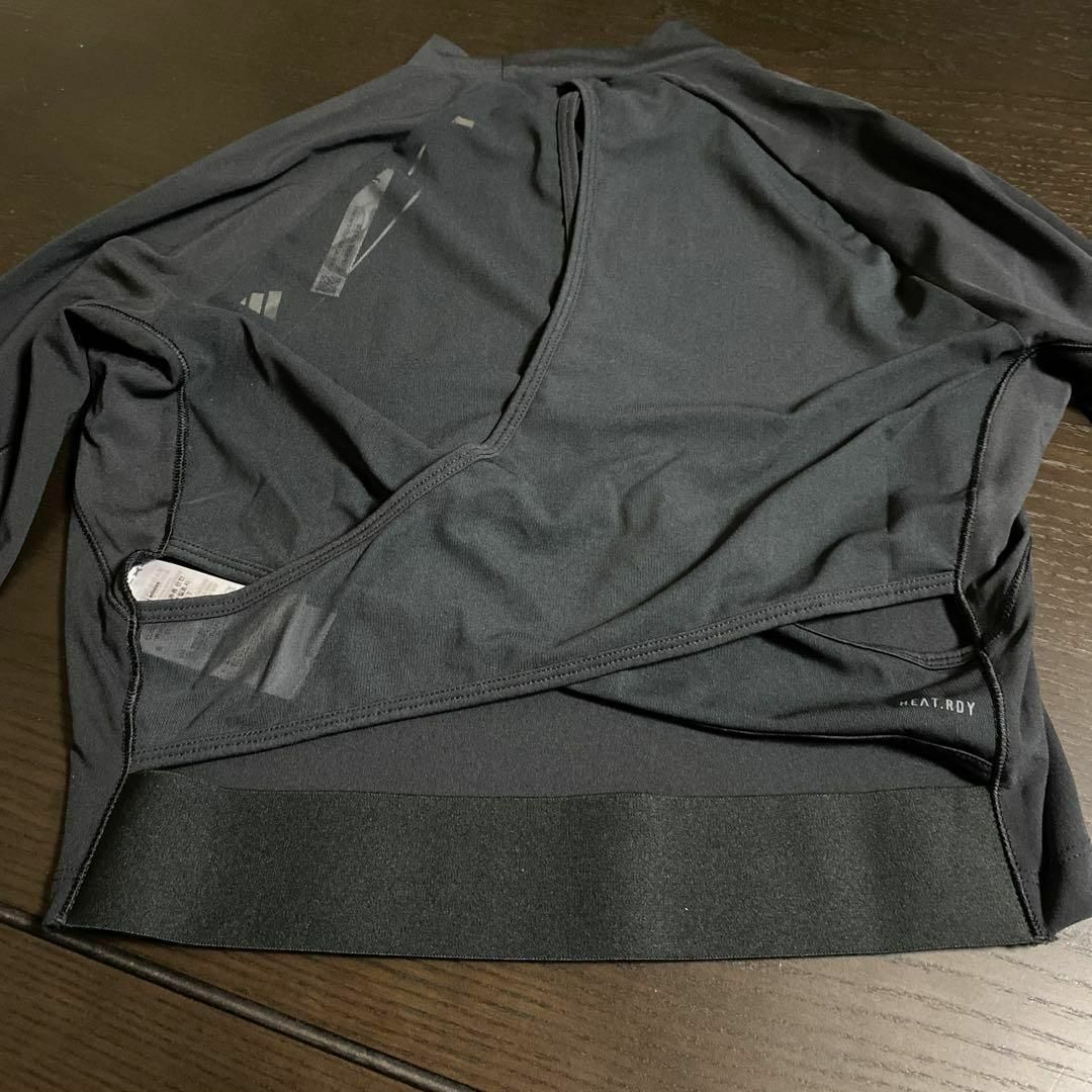 adidas(アディダス)のアディダス HIIT 長袖 クロップTシャツ 2XL スポーツ クロップトップ レディースのトップス(Tシャツ(長袖/七分))の商品写真