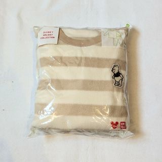 ユニクロ(UNIQLO)の【新品未使用100cm】プーさんのもこもこパジャマ(パジャマ)