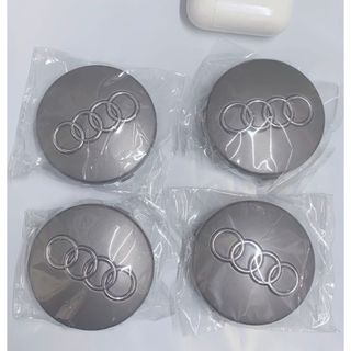 アウディ(AUDI)のアウディ Audi ホイールセンターキャップ 60mm 4個 1セット(車外アクセサリ)