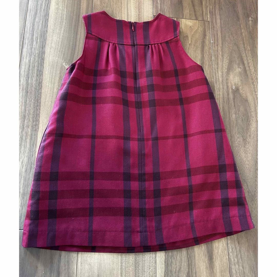 BURBERRY(バーバリー)のBURBERRY　ジャンパースカート キッズ/ベビー/マタニティのキッズ服女の子用(90cm~)(ワンピース)の商品写真