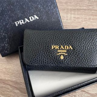 プラダ(PRADA)のPRADA プラダ　キーケース 黒 key case(キーケース)