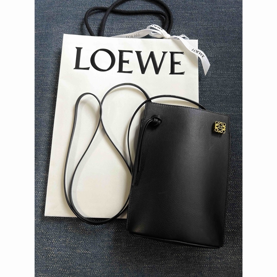 LOEWE(ロエベ)のロエベ ダイスポケット ブラック レディースのバッグ(ショルダーバッグ)の商品写真