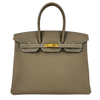 エルメス(Hermes)の新品未使用 HERMES エルメス Birkin35 バーキン35 Etoupe エトープ Togo トゴ GHW ゴールド金具 B刻(ハンドバッグ)