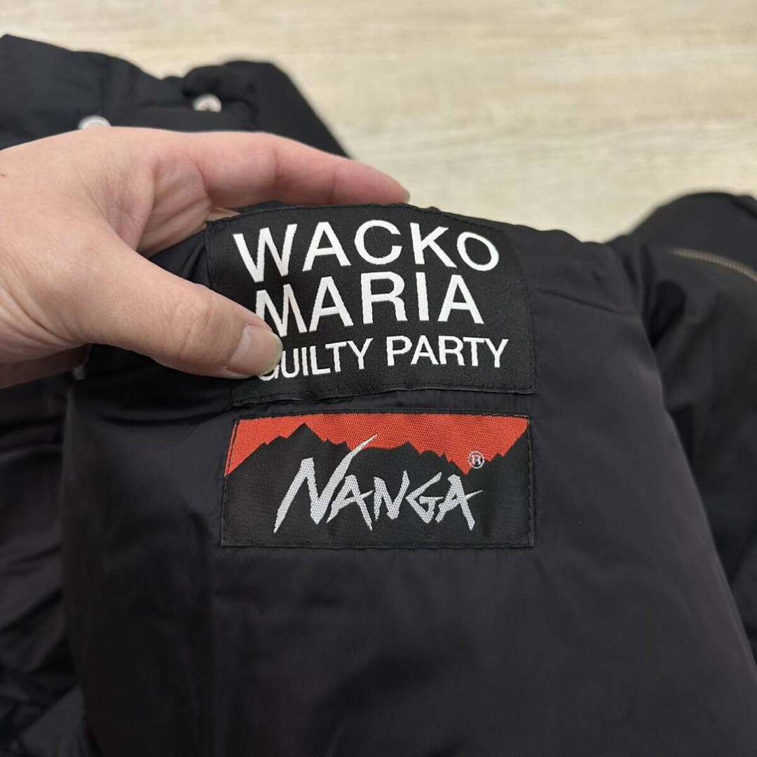 WACKO MARIA(ワコマリア)の22aw 2022 美品 ワコマリア x NANGA ダウン ジャケット L メンズのジャケット/アウター(ダウンジャケット)の商品写真