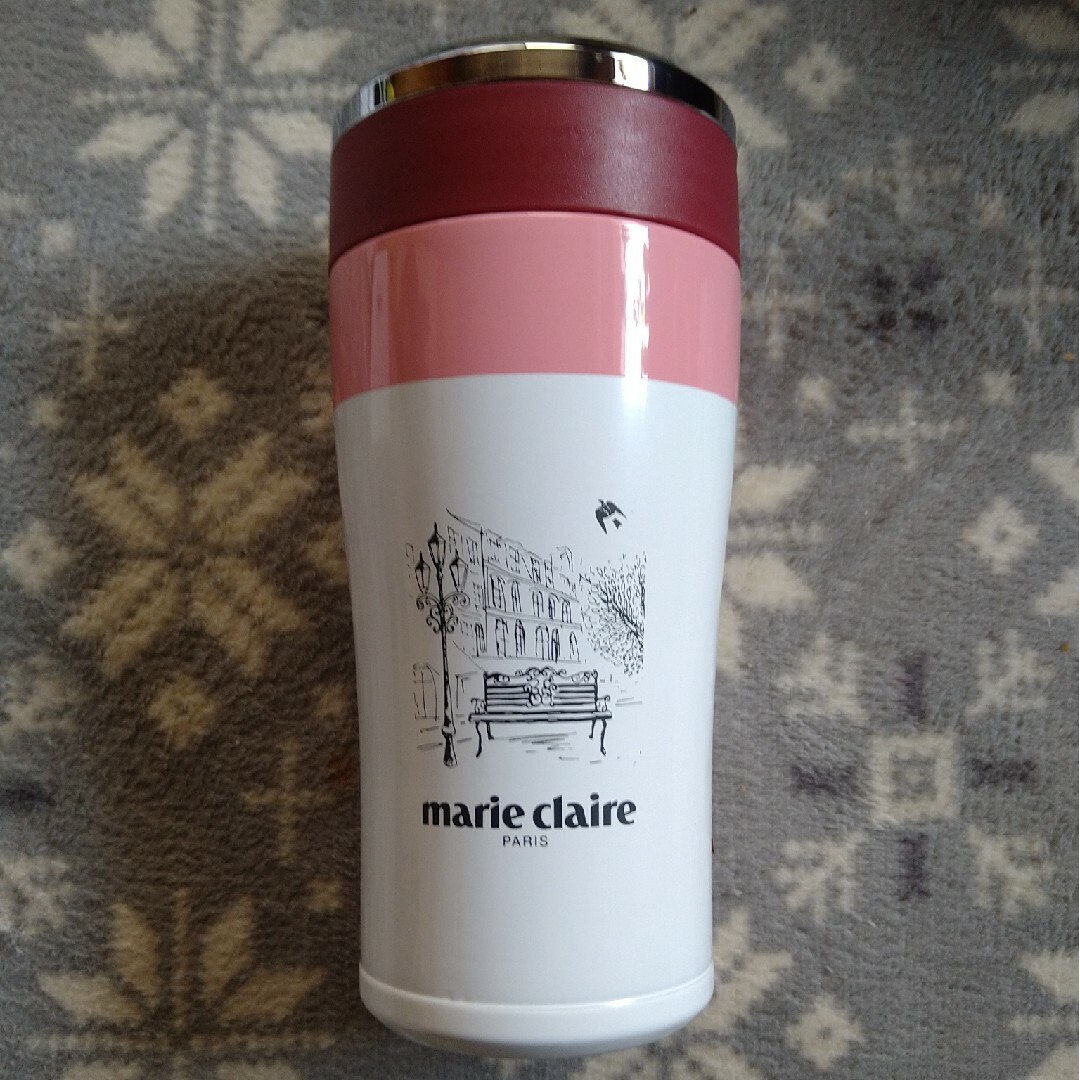 Marie Claire(マリクレール)のmarie  claire ステンレスタンブラー360mL インテリア/住まい/日用品のキッチン/食器(タンブラー)の商品写真