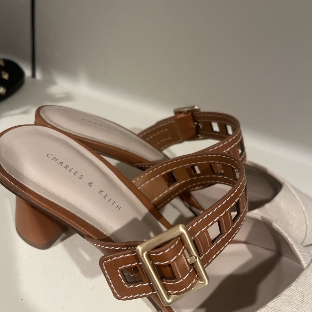 Charles and Keith(チャールズアンドキース)のCharles&Keith 37 サンダル レディースの靴/シューズ(サンダル)の商品写真