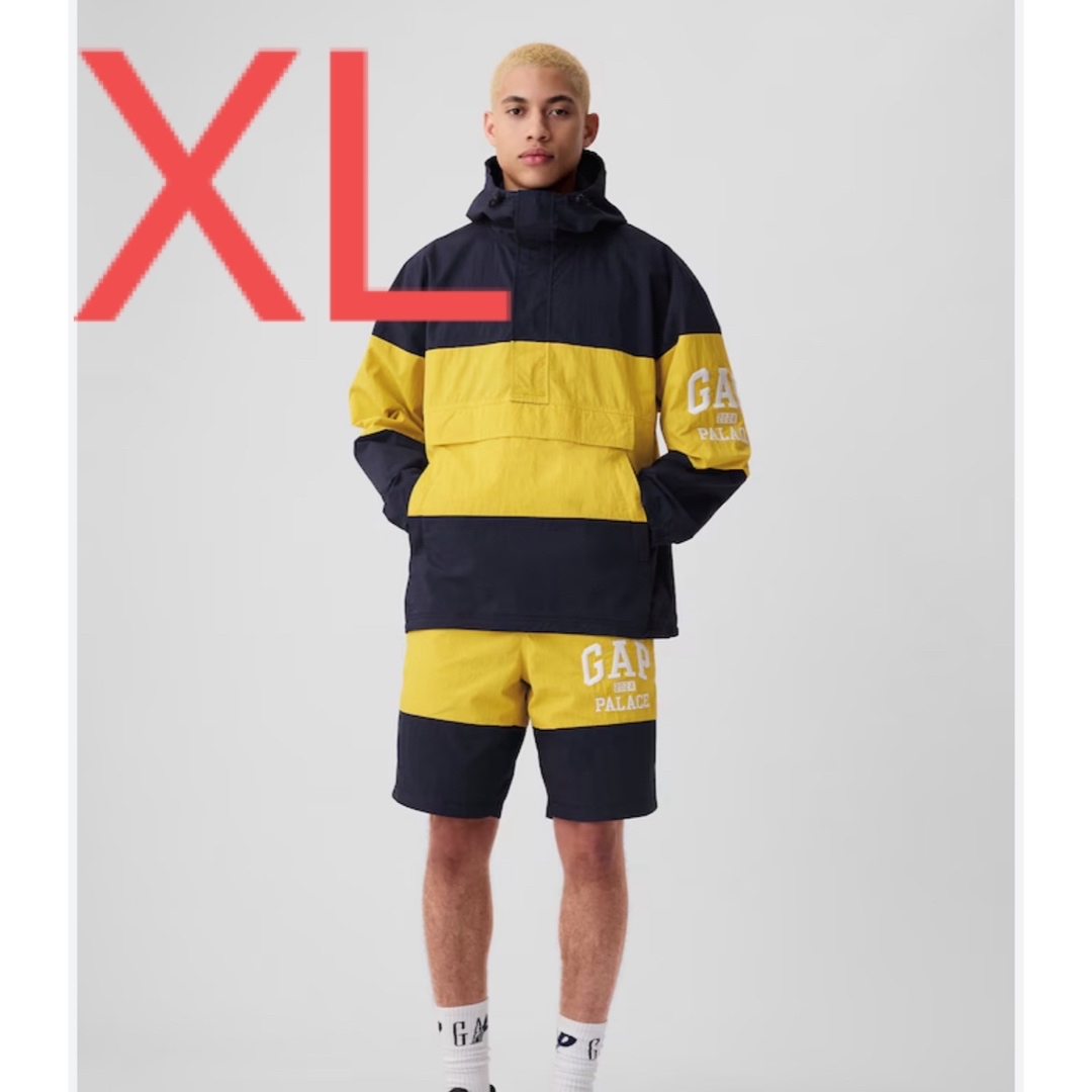 PALACE(パレス)のPALACE x Gap Windbreaker "Blue/Yellow" メンズのジャケット/アウター(ナイロンジャケット)の商品写真