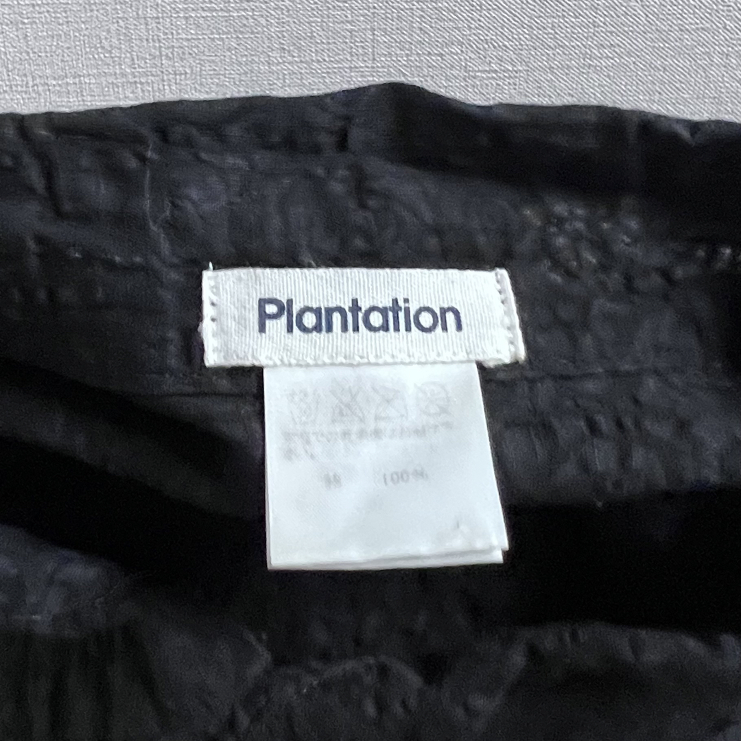 ISSEY MIYAKE(イッセイミヤケ)のPlantationプランテーションイッセイミヤケ 透かし模様長袖シャツ日本製M レディースのトップス(シャツ/ブラウス(長袖/七分))の商品写真